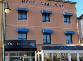 레사블돌론에 위치한 호텔 Hôtel SABLES D'O et son restaurant LE 16 BIS