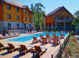 크리니차 즈드로이에 위치한 호텔 Hotel Czarny Potok Resort SPA & Conference