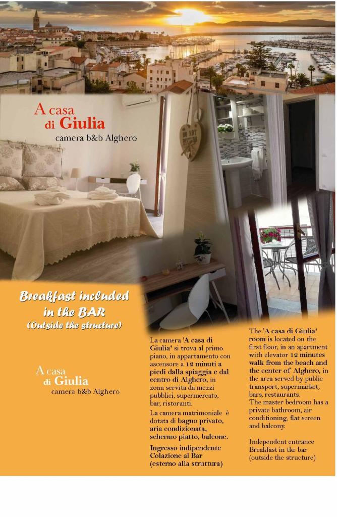 A casa di Giulia ad Alghero - Delizioso B&B con terrazza