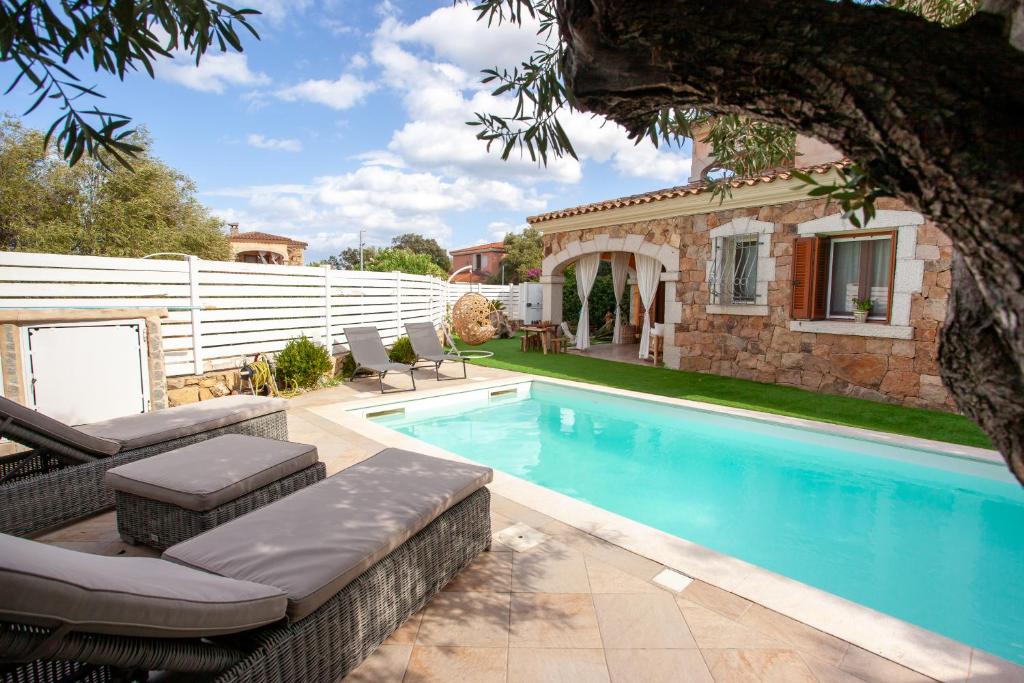 Villa Coclea a San Teodoro - Piscina sul tetto esclusiva
