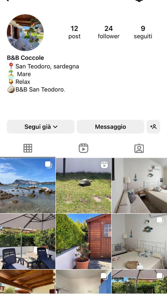 B&BCoccole a San Teodoro - Accogliente B&B centrale