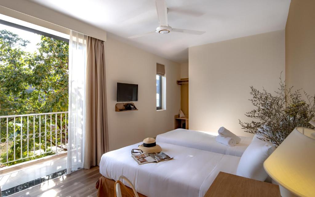 La Em Boutique Villa - Quarto Duplo Ou Twin Deluxe Com Varanda