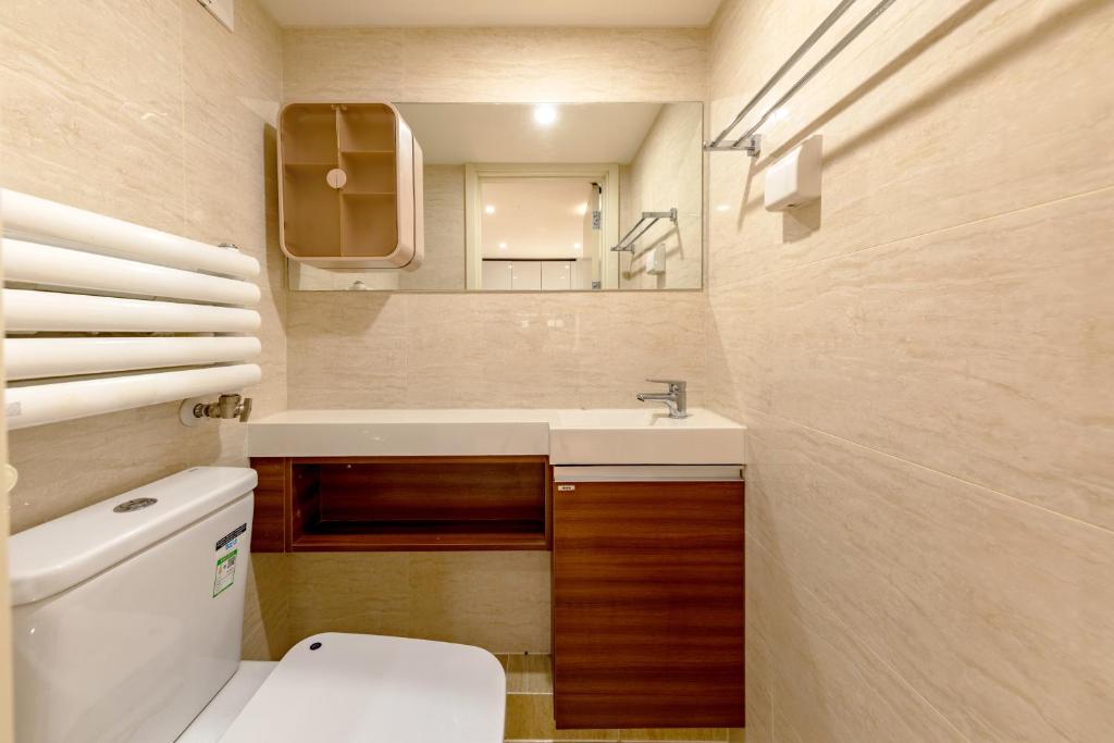 Roy Chen Apartment in Tongzhou District - Deluxe Çift Kişilik Veya İki Yataklı Oda - Bahçe Manzaralı