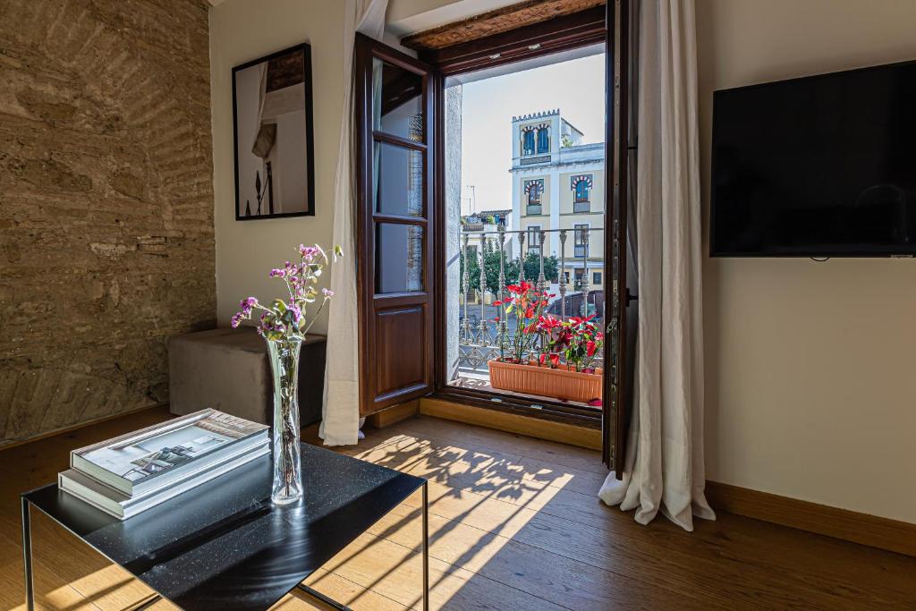 La Ermita Suites - Único Hotel Monumento de Córdoba - Duplex Junior Suite Met Balkons