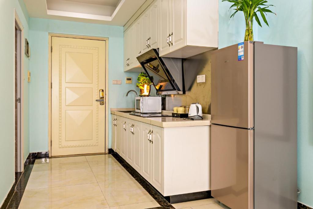 Guangzhou Manhattan International Apartment Zhengjia Branch-FREE SHUTTLE BUS FOR CANTON FAIR - Habitación Doble Deluxe