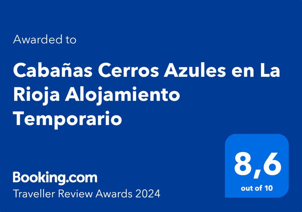 Cabañas Cerros Azules en La Rioja Alojamiento Temporario - Maison De Vacances