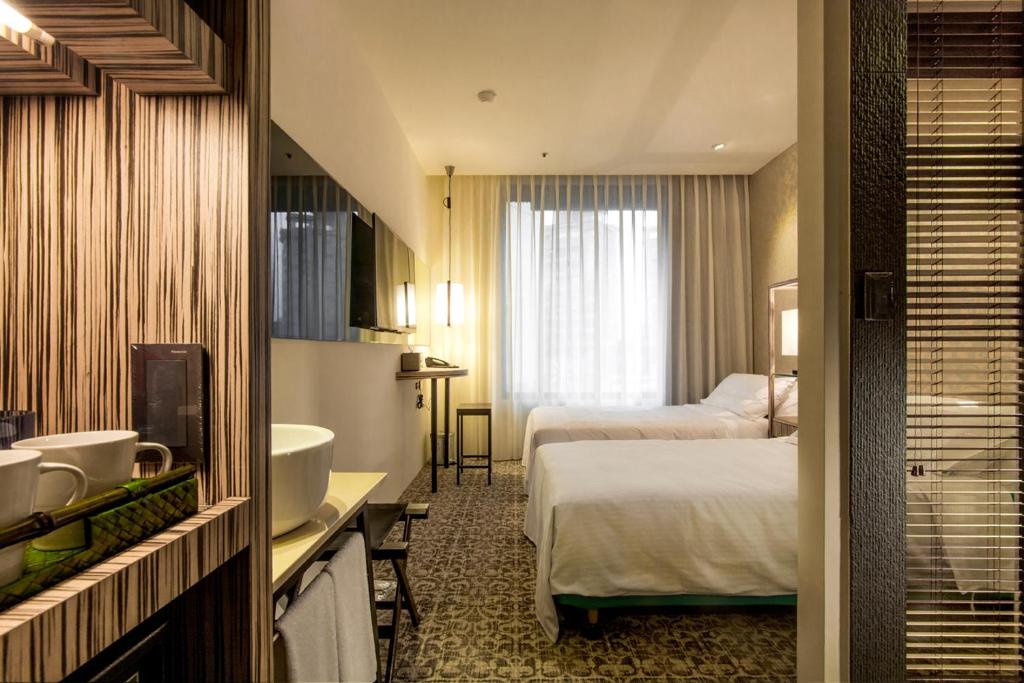 Lacle Hotel-Luzhou Taipei - Chambre Jumelle Classique