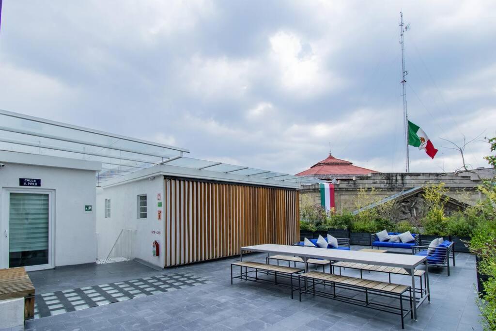 Suitetrails - 104 LOFT CENTRO CDMX CONFORT 1° PISO BALCON