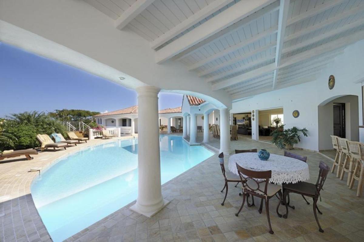 5 bedrooms villa at Saint Martin 200 m away from the beach with sea view private pool and furnished garden - Housity