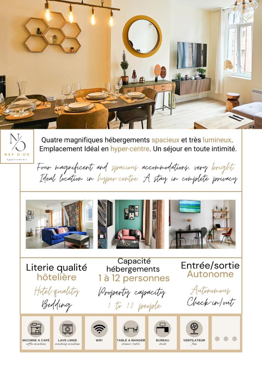 Suitetrails - Les Appartements de la Nef d'Or
