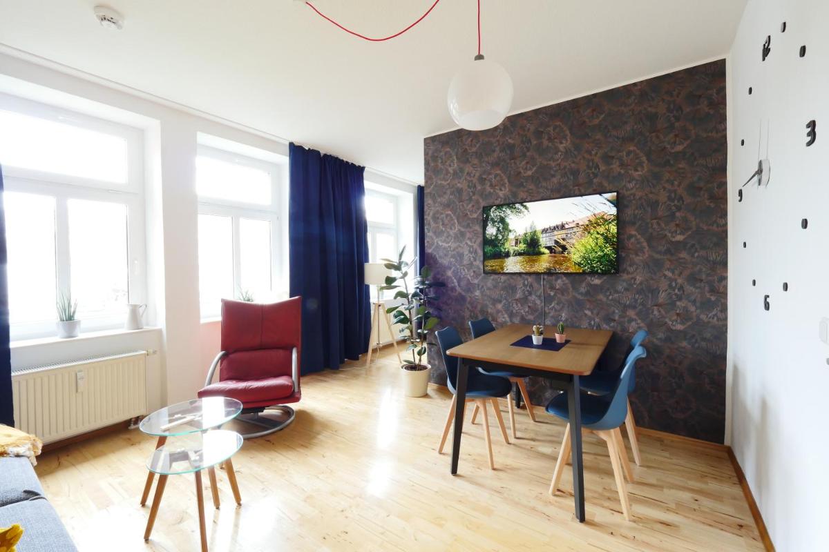 Suitetrails - Gründerzeitwohnung unweit der Altstadt mit großer Terrasse