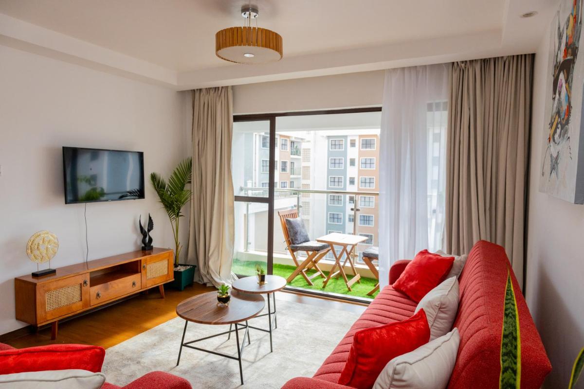 Suitetrails - Ruaka 2BR Haven: Urban & Lush
