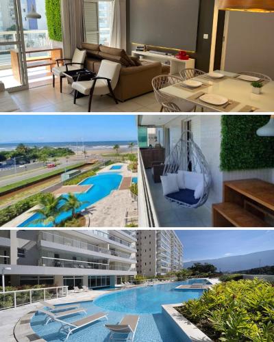 Beira-mar Home 1 | Ap Cinema Resort Frente Mar com Piscina Aquecida em Bertioga Menor preço em Beira-mar Home 1 | Ap Cinema Resort Frente Mar com Piscina Aquecida em Bertioga