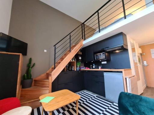 Studio duplex dans résidence de standing avec piscine, vue sur mer - Housity