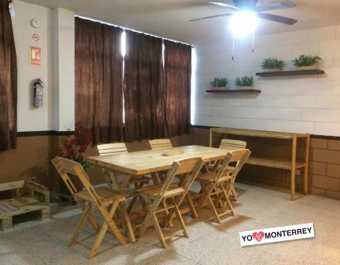 Departamento completo a pasos de Santa Lucia mty - Housity