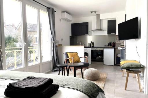 Mon Appart'hôtel - Superbe Studio avec Parking Gratuit - Housity