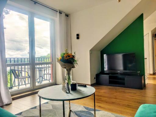 Zielony apartament z widokiem na jezioro - Hizvo