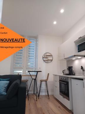 Mazamet : superbe studio refait à neuf (ménage et linge compris) - Housity