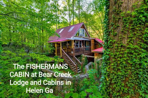 Bear Creek Lodge and Cabins in Helen Ga - Pet Friendly, River On Property, Walking Distance to downtown Helen - Housity