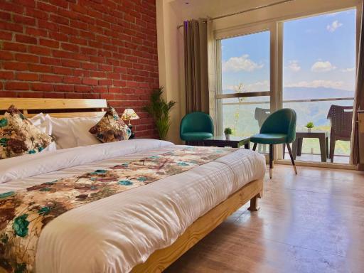 Pine View Cottage & Cafe, Mussoorie - blissful view from rooms - Housity