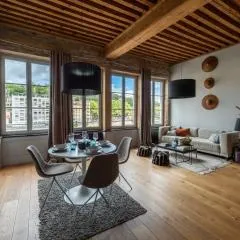 LE LOFT ETHNIC - avec jolie vue sur la Saône