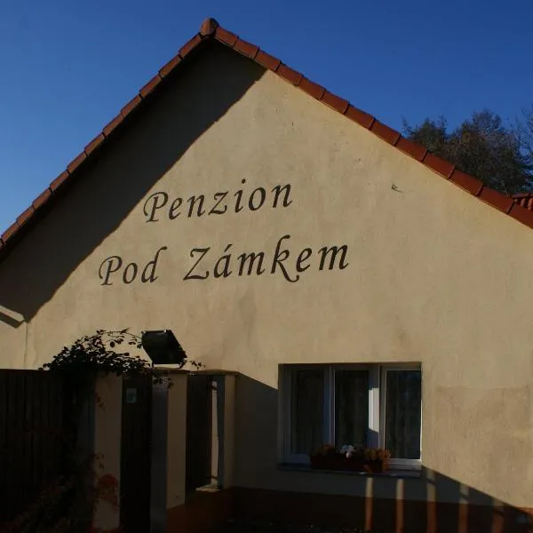 프루호니체에 위치한 호텔 Penzion Pod Zámkem