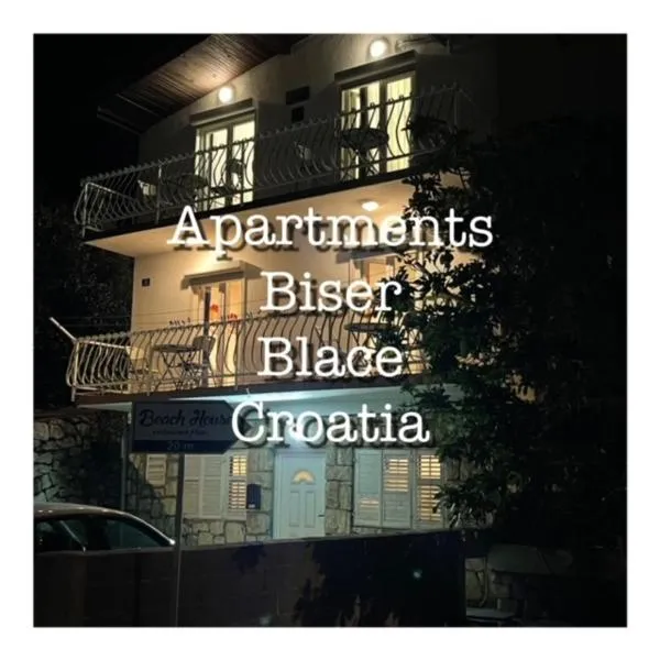 블라체에 위치한 호텔 Apartments BISER