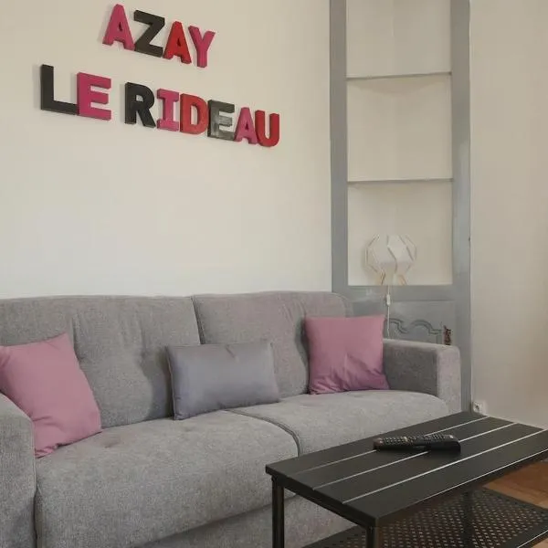 아제 르 리도에 위치한 호텔 Chez Benjamin - Face au château d'Azay-le-Rideau