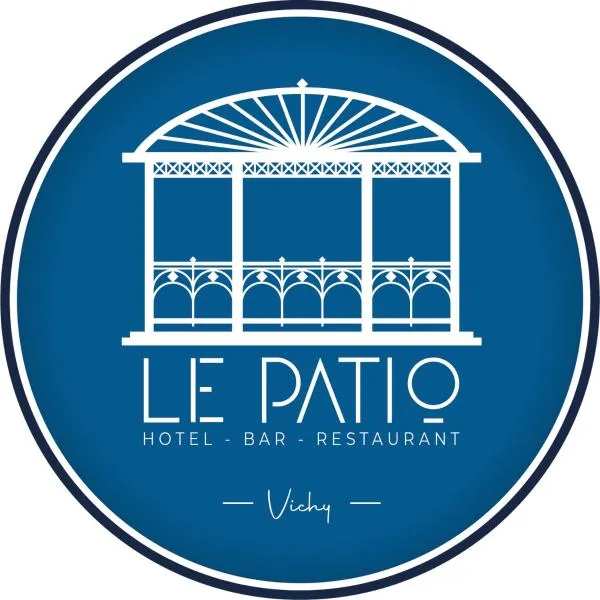 비시에 위치한 호텔 Hôtel & Restaurant Le Patio VICHY