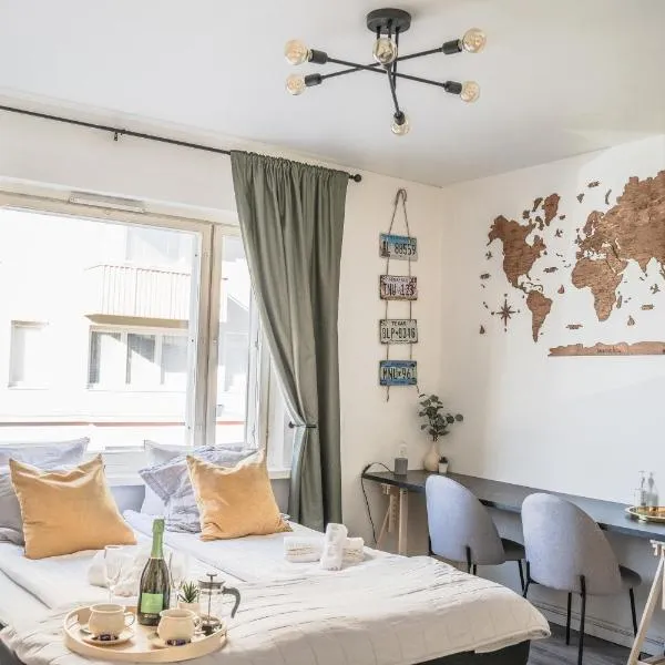 피에타사리에 위치한 호텔 Studio apartment in the heart of Jakobstad