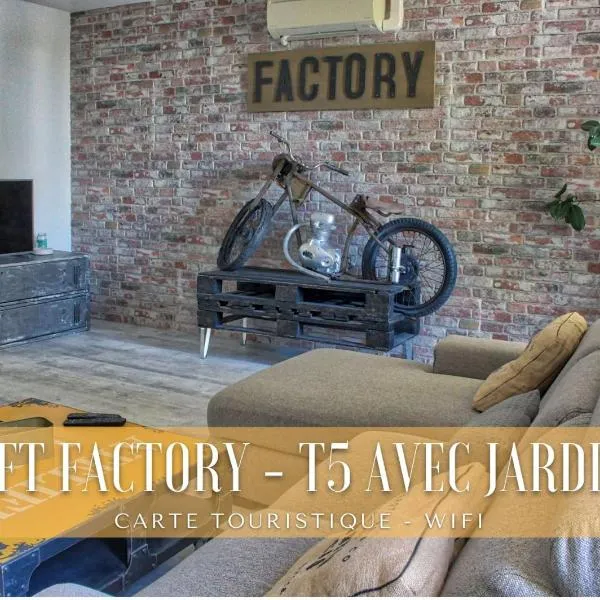 로르몽에 위치한 호텔 The Loft Factory 4 Chambres Vue Garonne + Jardin