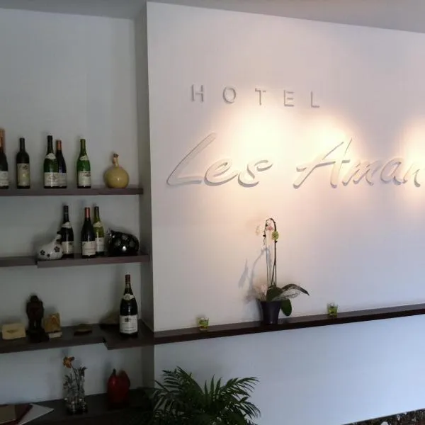 투르농쉬르론에 위치한 호텔 Hotel Les Amandiers