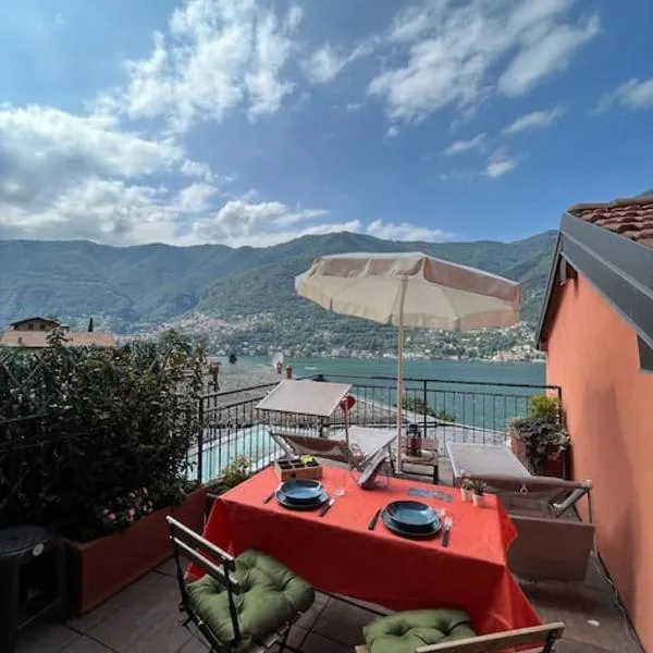 토르노에 위치한 호텔 Casa Giulietta Torno with lake view terrace