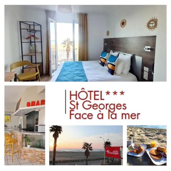 카네앙루시옹에 위치한 호텔 Hotel Saint Georges, Face à la mer