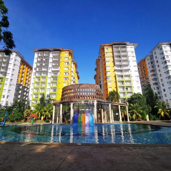 에이어 케로에 위치한 호텔 MySuite Studio Apartment Melaka Waterpark Resort Free Tickets