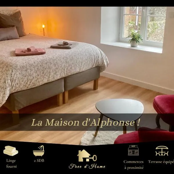 캥페를레에 위치한 호텔 LA MAISON D'ALPHONSE, charmante, centre historique 4-6pers