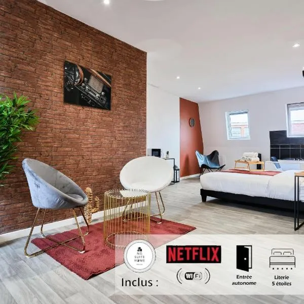 루베에 위치한 호텔 NG SuiteHome - Lille I Roubaix Centre I Grand Place - Balnéo - Netflix - Wifi