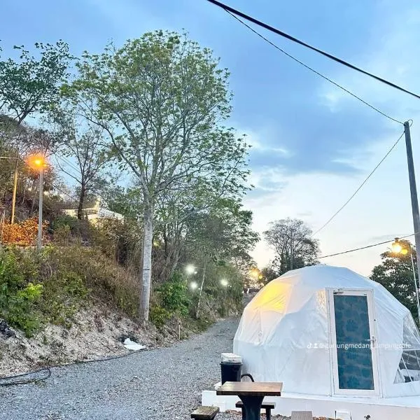 캉가르에 위치한 호텔 Gunung Medan Glamping & Cafe