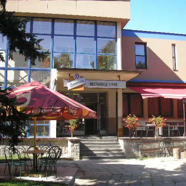 스트라코니체에 위치한 호텔 Penzion V Ráji