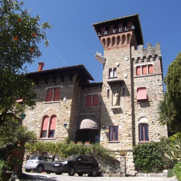 산타 마르게리타 리구레에 위치한 호텔 Hotel La Vela-Castello Il Rifugio